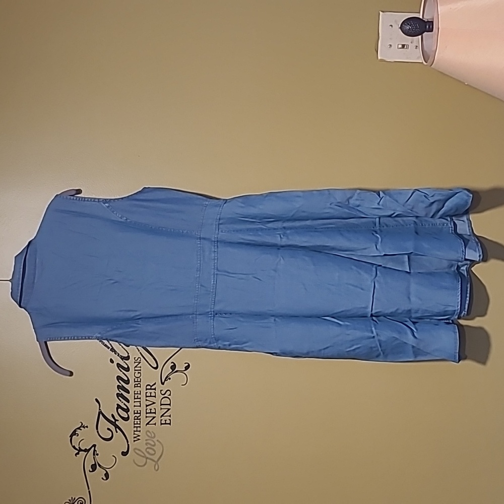 Modcloth Sleeveless Chambray Dress - Picture 6 of 8